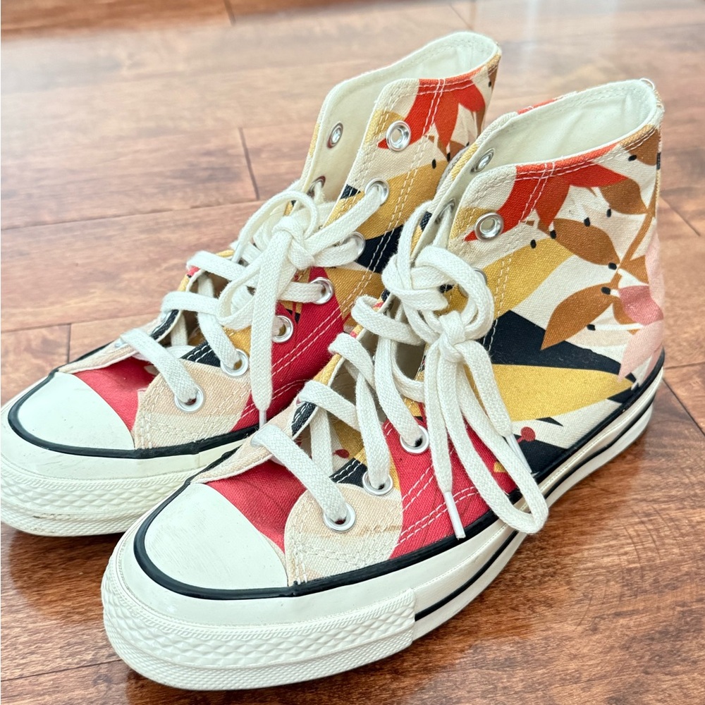Converse Chuck Taylor Cream High-Tops - Picture 14 of 16
